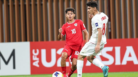 U20 Indonesia vỡ mộng trong ngày ra quân giải châu Á